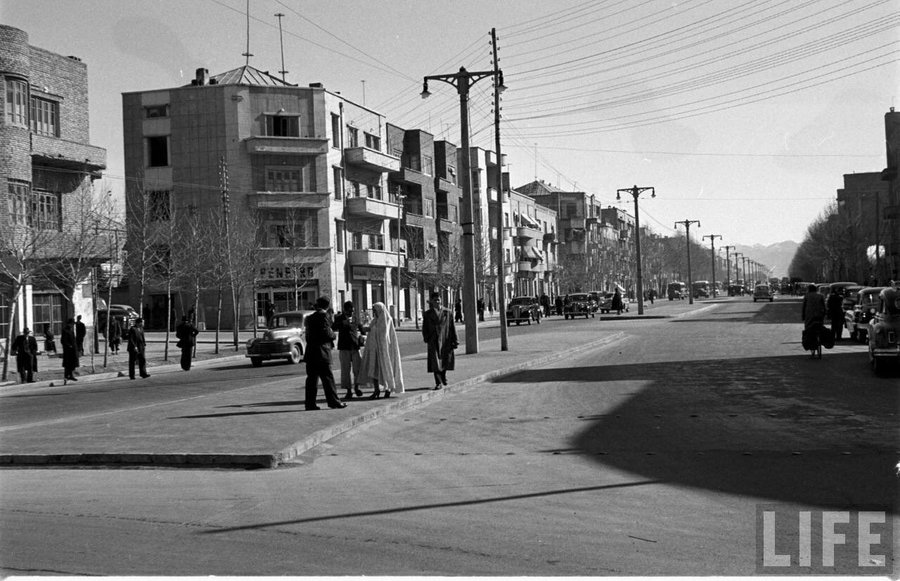 تصویر کمیاب از خیابان‌های تهران در دهه ۳۰+عکس