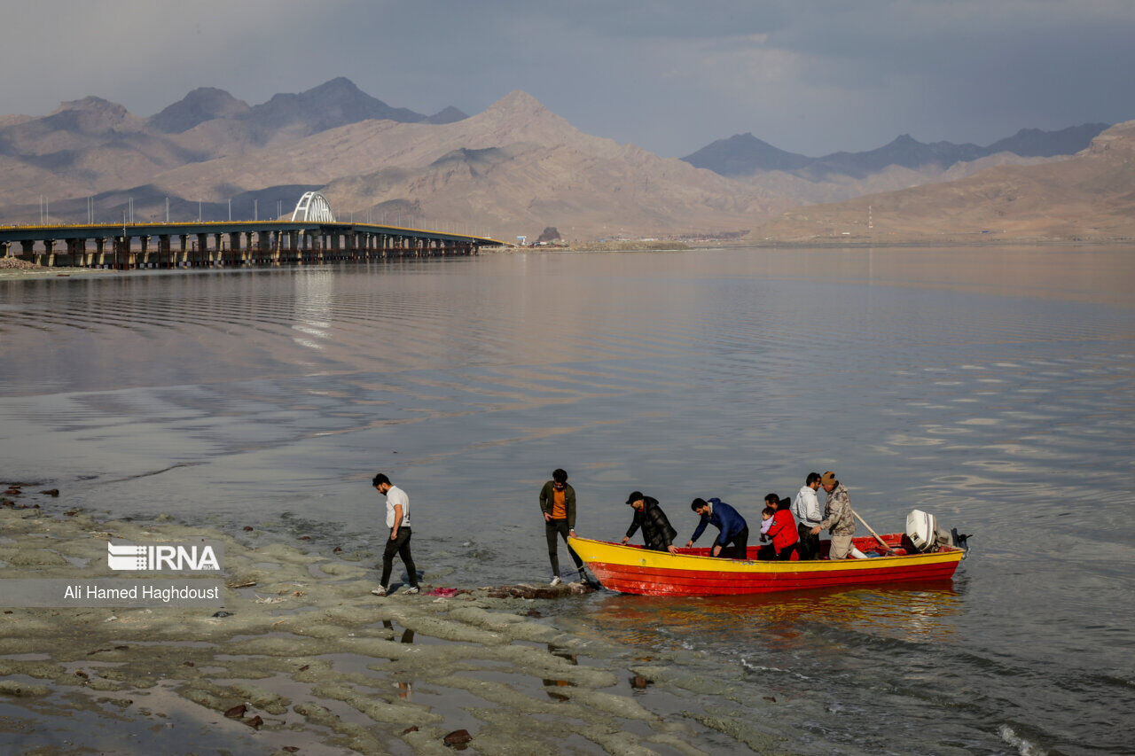تصاویر چشم‌نواز از حال خوبِ دریاچه ارومیه +عکس