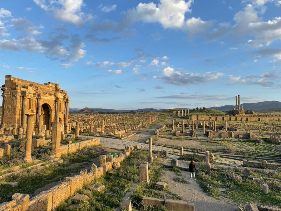تصویر تازه و دیدنی از شهر رومی‌ها در الجزایر+عکس