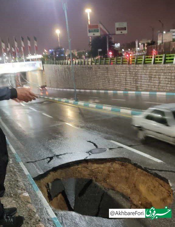 صحنه‌ ترسناکی که از شهر یزد وایرال شد