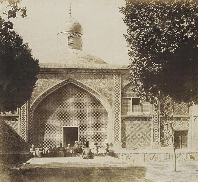 تصویر بسیار قدیمی از مسجدجامع قزوین+عکس