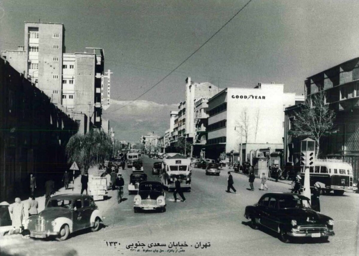 عکس زیر خاکی از خیابان فلسطین تهران در ۷۷ سال قبل+عکس