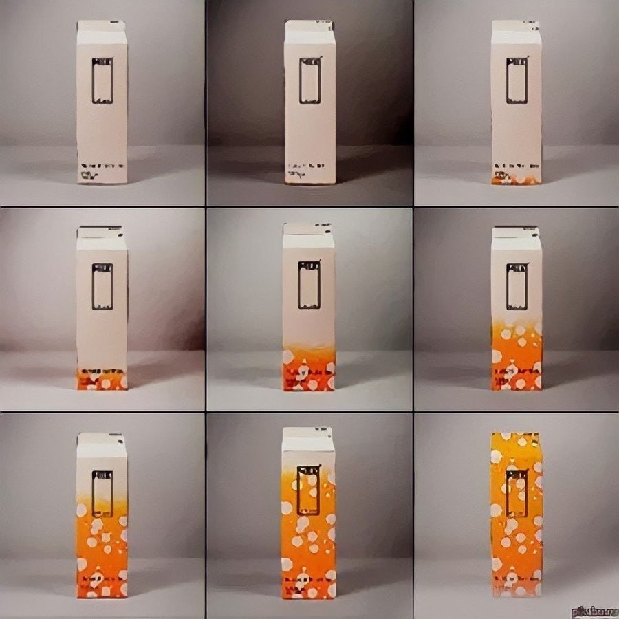 خلاقیت جالب یک کارخانه شیرفروشی در بسته بندی+عکس