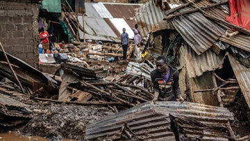 کشف ۴۰ جسد با شکسته شدن یک سد در کنیا+عکس