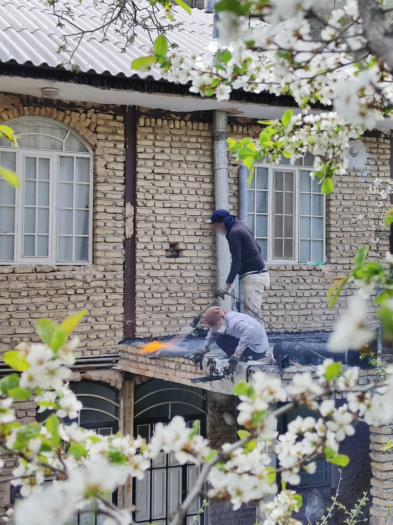 تصویری زیبا از کارگران زحمت‌کش ایرانی مشغول به کار+عکس