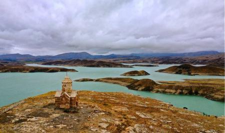 نمایی دیدنی از کلیسای مریم مقدس یا زور زور در آذربایجان غربی+عکس