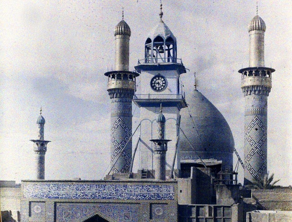 قدیمی ترین عکس های رنگی از حرم امام حسین(ع) و حضرت عباس(ع) + تصاویر