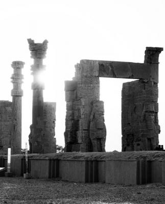 تصویر قدیمی از طلوع آفتاب در پارسه +عکس