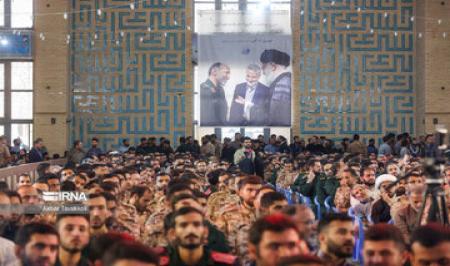 تصاویری از فرماندهان نظامی کشور در چهلم شهدای حادثه کنسولگری ایران در سوریه