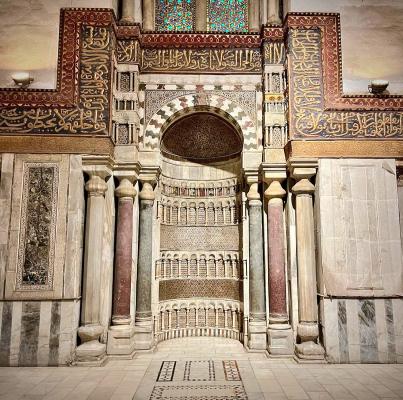 محراب مسجد سلطان قلاوون در مصر+عکس