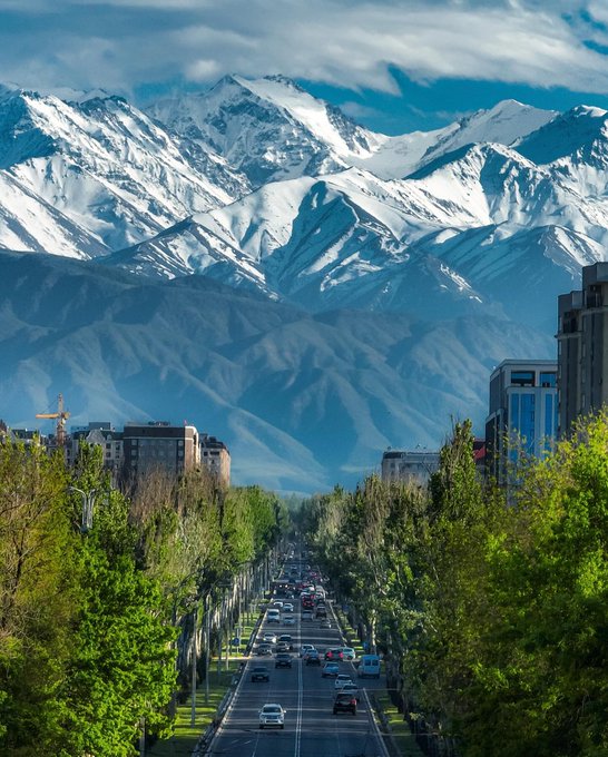 اینجا تهران نیست، بیشکک قرقیزستان است+عکس