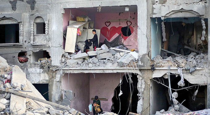 وضعیت خانه و زندگی مردم غزه در این روزها+عکس