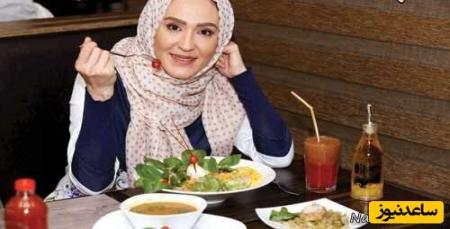 عکس های دیده نشده از میز شام زهره فکور صبور
