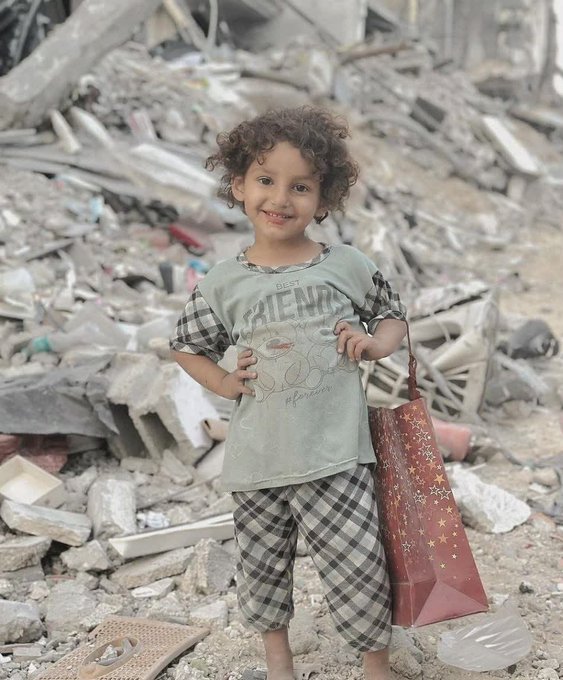 تصویری از غزه که با دیدن آن ناخودآگاه لبخند می‌زنید+عکس
