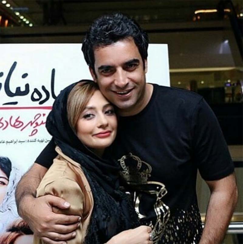تصویر منتشر شده از یکتا ناصر در آغوش همسرش (عکس)