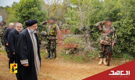 تصویری که حزب‌الله لبنان برای اولین بار از شهید رئیسی منتشر کرد