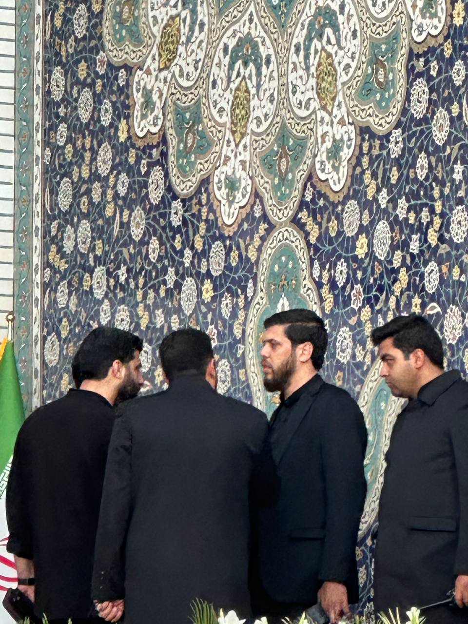  تصاویر جدید از محافظ شهید رئیسی در مراسم امروز 
