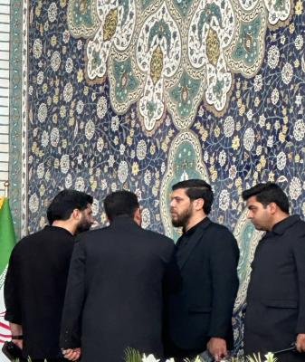  تصاویر جدید از محافظ شهید رئیسی در مراسم امروز 