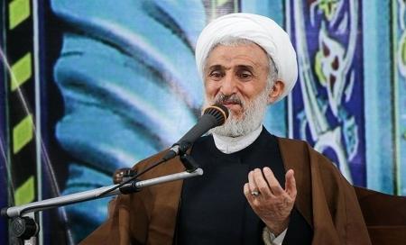 گپ و گفت آیت الله صدیقی و پناهیان در مراسم هفتمین روز شهید رئیسی+عکس