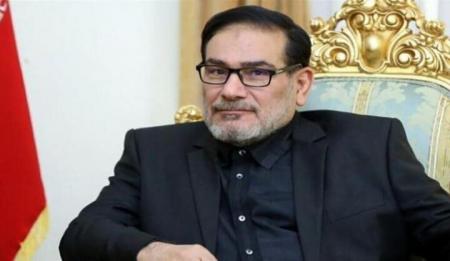 تصویری از علی شمخانی در مراسم بزرگداشت شهید رئیسی