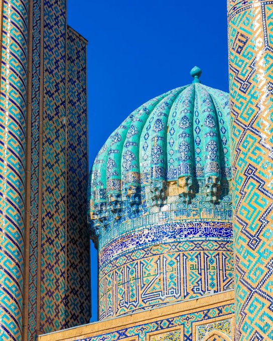 تصویر زیبایی از سمرقند ازبکستان+عکس