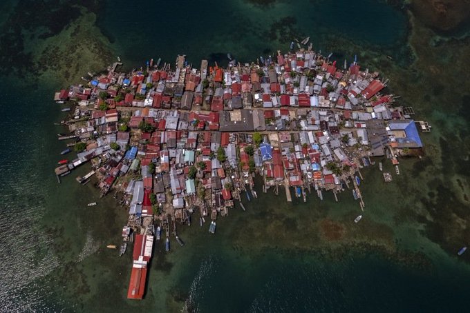 تخلیه‌ ۳۰۰ خانواده از جزیره‌‌ای در پاناما+عکس