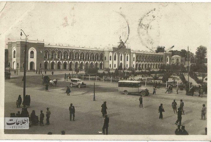 عکس تماشایی از میدان توپخانه تهران ۹۰سال قبل