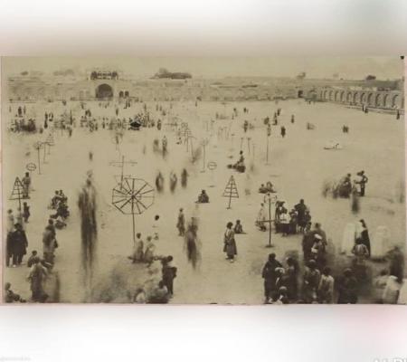 وسایل آتش بازی در تهران دوره قاجار+عکس