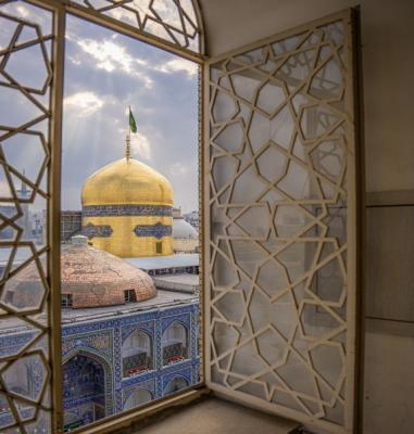 تصویری ملکوتی از حرم امام رئوف+عکس