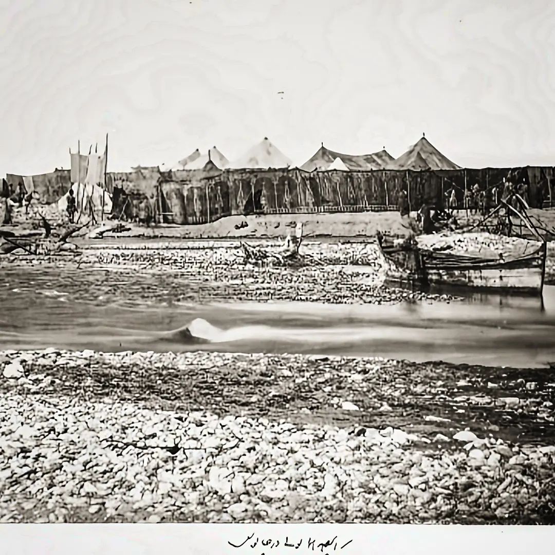تصاویری از سفر نامه مازندران سلطان صاحبقران از چالوس آن زمان