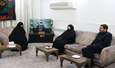  تصویری از یک قاب عکس خاص در خانه جمیله علم‌الهدی 