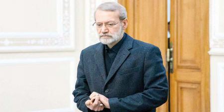 شوخی بامزه با لاریجانی پس از رد صلاحیت+عکس
