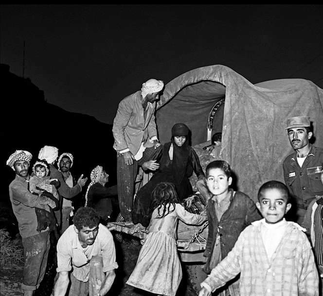 وضعیت مردم سیل زده در استان خوزستان در سال ۱۳۴۷ خورشیدی