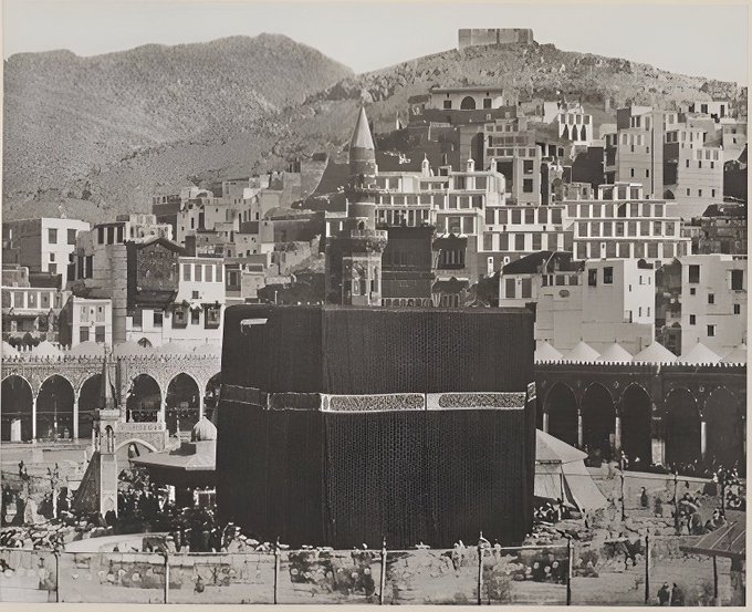 قدیمی‌ترین عکس موجود از مکه متعلق به سال ۱۸۸۵