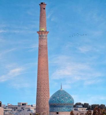 مسجد علی یا سلطان سنجر با بلندترین مناره دنیا+عکس