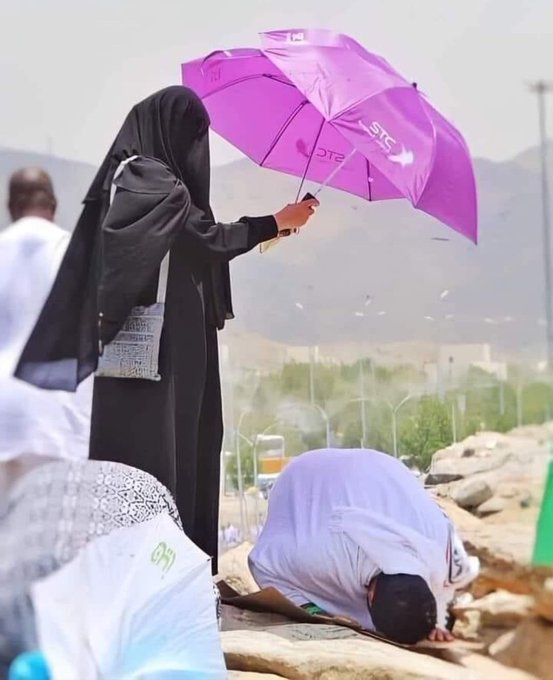 تصویر زیبایی که از ایام حج ثبت شد+عکس