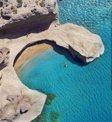 تصویر هوایی از خلیج نایبند بوشهر