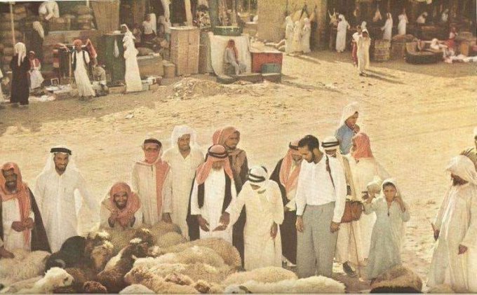 تصاویر قدیمی از  عید قربان در سال ۱۹۵۳ مکه مکرمه+عکس
