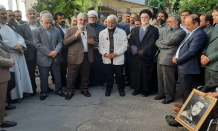 تصاویر پُربازدید از پوشش متفاوت زنان حامیِ سعید جلیلی 