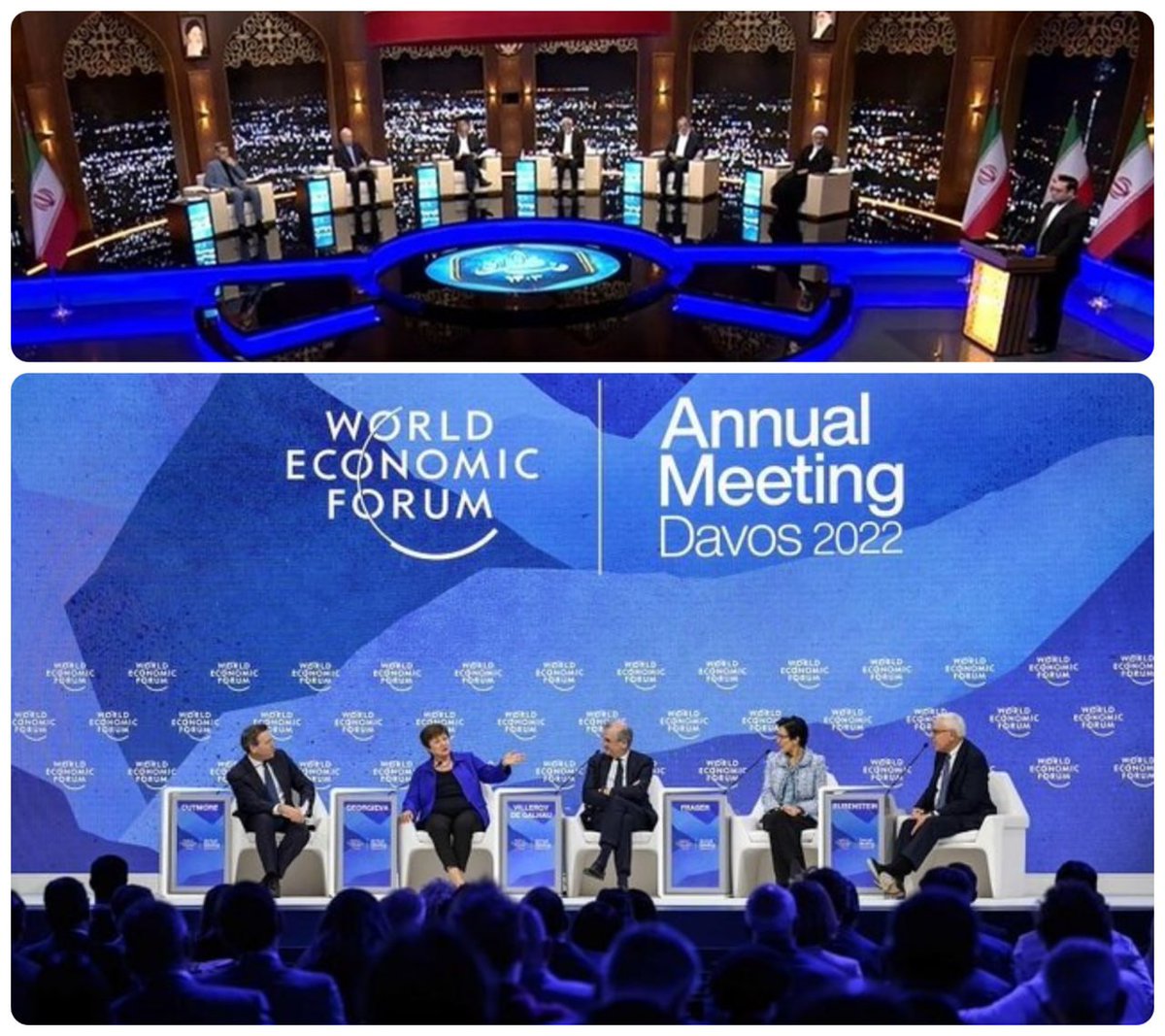 خلاقیت دیشب صداوسیما در مناظره کپی از کار درآمد +عکس