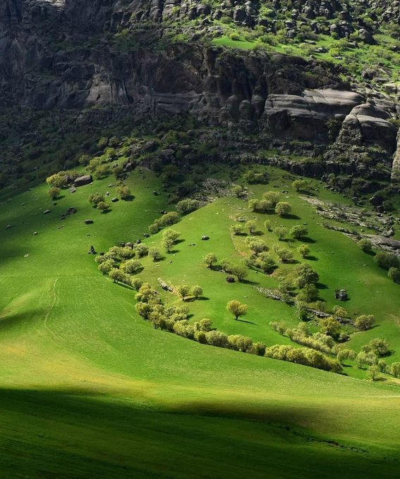 درخشش کوهدشت لرستان زیر نور خورشید+عکس