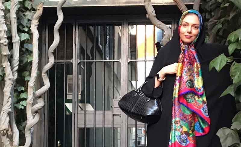 تیپ «آزاده نامداری» در خارج از کشور + عکس