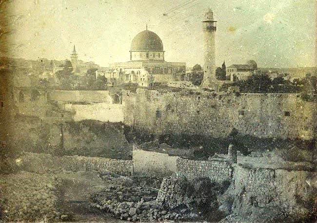 اولین تصویر ثبت شده از بیت المقدس مربوط به ۱۷۶ سال قبل