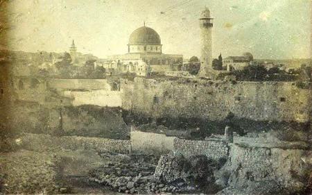 اولین تصویر ثبت شده از بیت المقدس مربوط به ۱۷۶ سال قبل