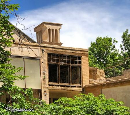 بادگیر قاجاری خانه نصیرالدوله آصفی در تهران+عکس