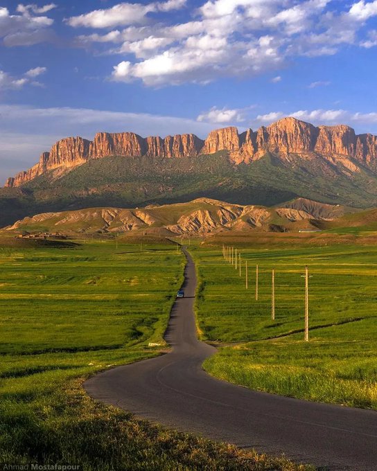 راهی زیبا در لرستان زیبا+عکس