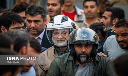 حضور متفاوت سعید جلیلی در میدان امام حسین (ع) + عکس