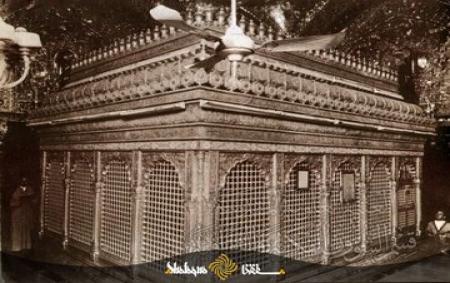 نماهایی قدیمی از ضریح و زیارت حضرت علی (ع)+ تصاویر