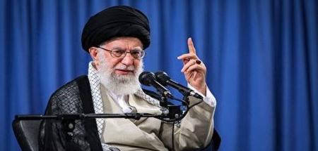 قابی خاص از رهبر انقلاب در دیدار عید غدیر +عکس