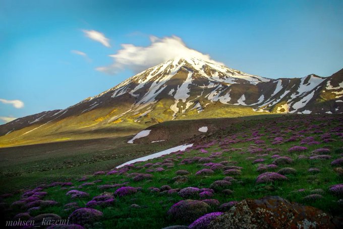 جبهه شمالی دماوند در این روزها+عکس